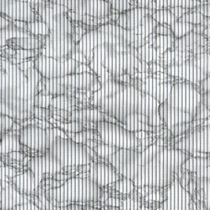 D-c-fix Bodenmatte Meterware Floor Comfort - Grey Marble, Breite: 65 cm - Abstraktes Muster mit vertikalen Linien und Marmorierung. Ein modernes Design für Textilien und Hintergründe.