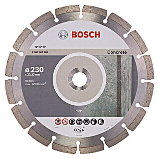 Bosch Professional Diamantdoorslijpschijf Standard Concrete (Schijfdiameter: 230 mm, Geschikt voor: Beton)