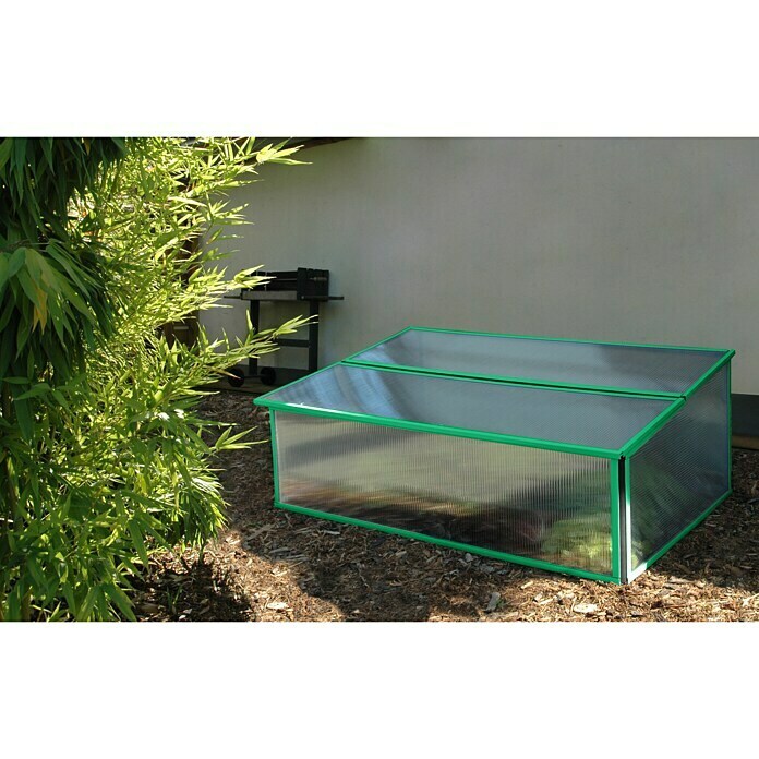 Vitavia Frühbeet Levana 1 Aqua55 x 95 x 28 cm, Farbe: Grün, Polycarbonat Unknown