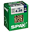Spax Tornillo universal (4 x 35 mm, Rosca completa, 150 uds.)