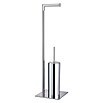 Camargue Ilayda WC-Kombi-Bürstengarnitur (Höhe: 71 cm, Chrom)