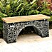Bellissa Gartenbank-Gabione Arco 