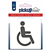Pickup Sticker (l x b: 9 x 9 cm, Sanitaire ruimte voor invaliden, Wit)