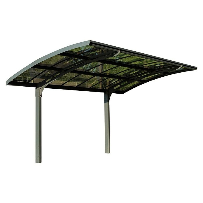 Palram Carport (4,95 x 2,9 m, Altura de entrada: 2 m, Carga de nieve: 75 kg/m²)