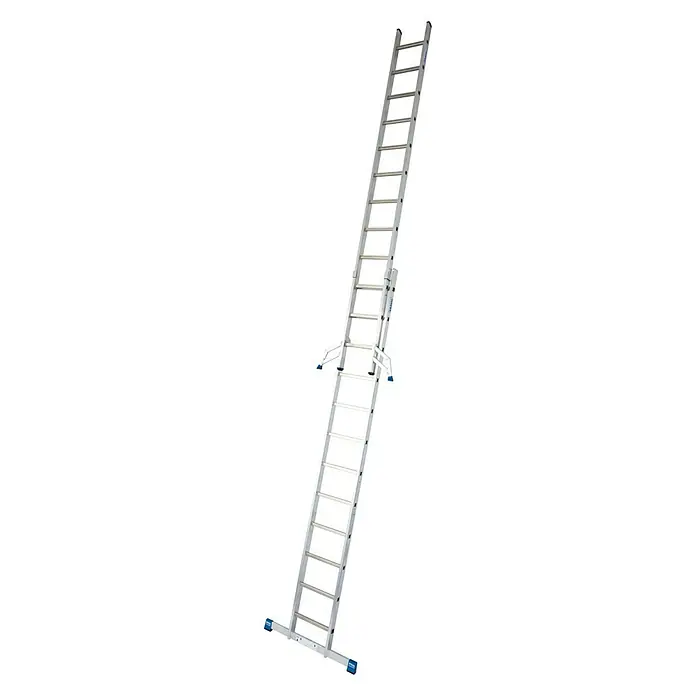 Krause Stabilo Schiebeleiter - Anzahl Tritte: 24 Stk., Arbeitshöhe: 6,85 m, Aluminium - Aluminium-Schiebeleiter, ideal für Arbeiten in großer Höhe. Robust und zuverlässig für den professionellen Einsatz.