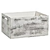 Zeller Present Caja de madera Rústica (L x An x Al: 40 x 30 x 20 cm, Madera)