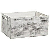 Zeller Present Caja de madera Rústica (L x An x Al: 40 x 30 x 20 cm, Madera)