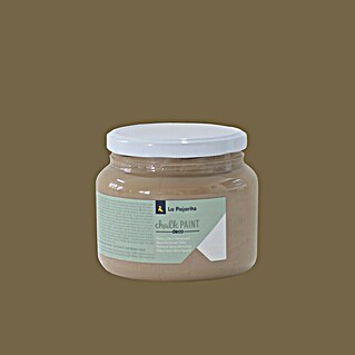 La Pajarita Pintura de tiza Chalk Paint (Marrón Eiffel, 500 ml, Mate)