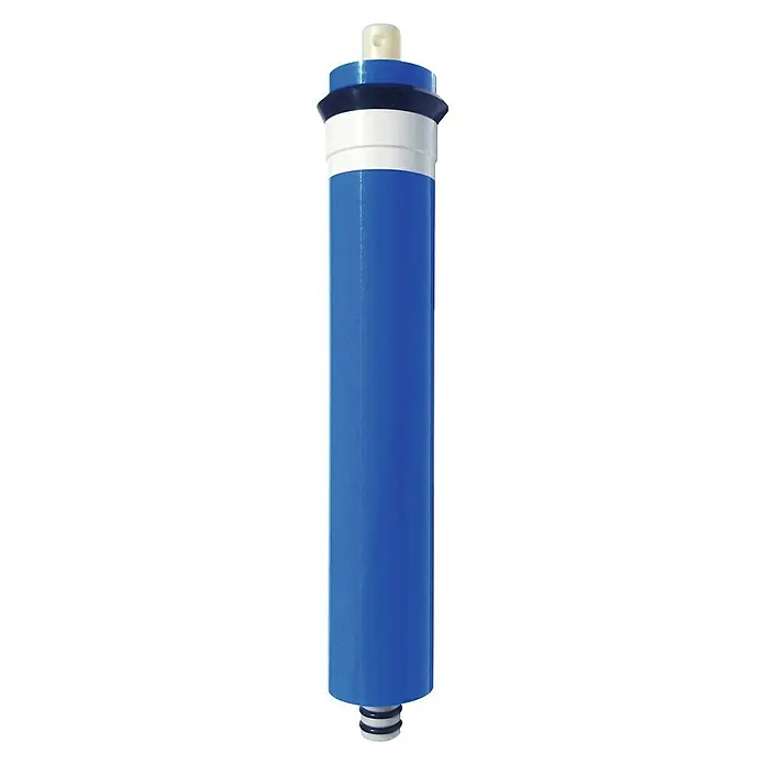 Bb agua Membrana de ósmosis 50 GDP - 1 ud., Apto para: Equipos de ósmosis - Cartucho de filtro de agua de ósmosis inversa en azul y blanco. Apto para el tratamiento de agua potable.