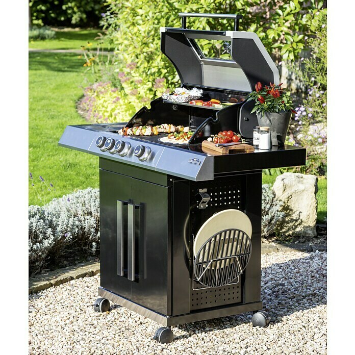 Kingstone KMS Gasgrill Cliff 350Anzahl Brenner: 3, Hauptgrillfläche: 59 x 45 cm, 13,5 kW Unknown