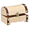Schatztruhe (11,5 x 7,5 x 7,5 cm, Holz)