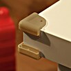 Arregui Protector para esquina A-1044032 (Marrón, 4 uds.)