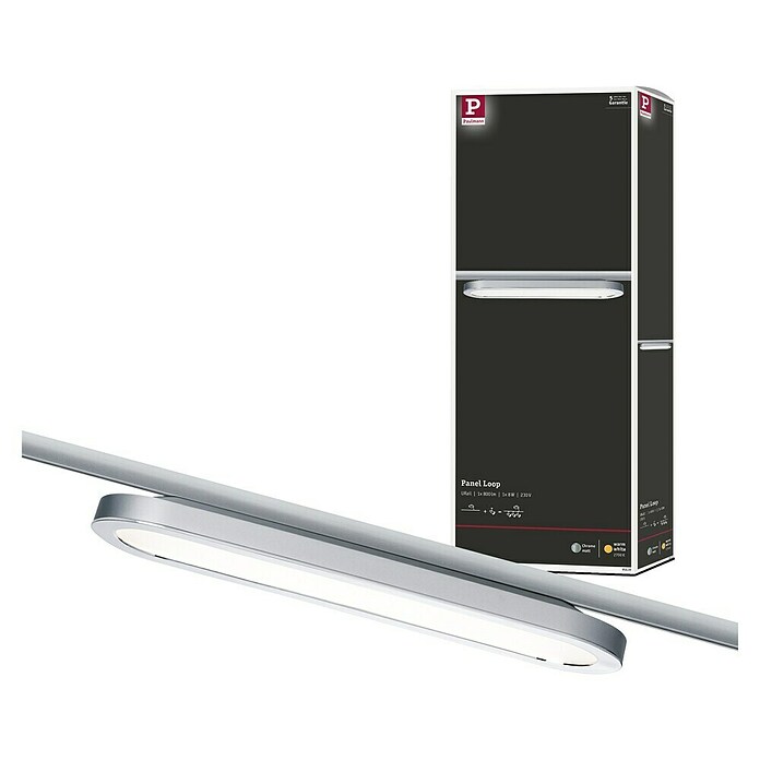 Paulmann URail Panel LED (7 W, Color de luz: Blanco cálido, L x An: 38 x 11 cm)