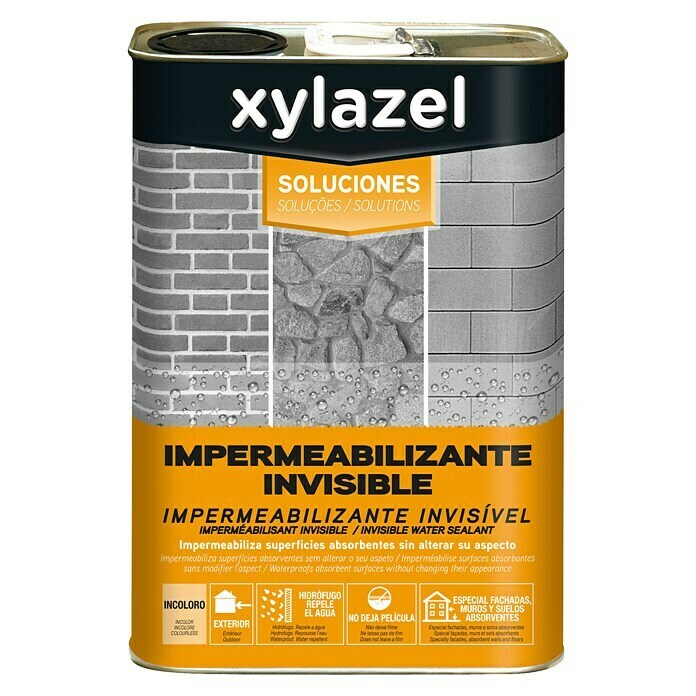 Xylazel Impermeabilizante Invisible (Incoloro, 4 l)