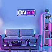 Just Light Led-decoratielamp On Air Wandlamp NEON (l x b x h: 8,5 x 29,5 x 24 cm, Werkt op batterijen) | BAUHAUS