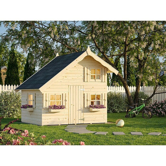 Palmako Caseta infantil (180 x 220 x 228 cm, Natural)