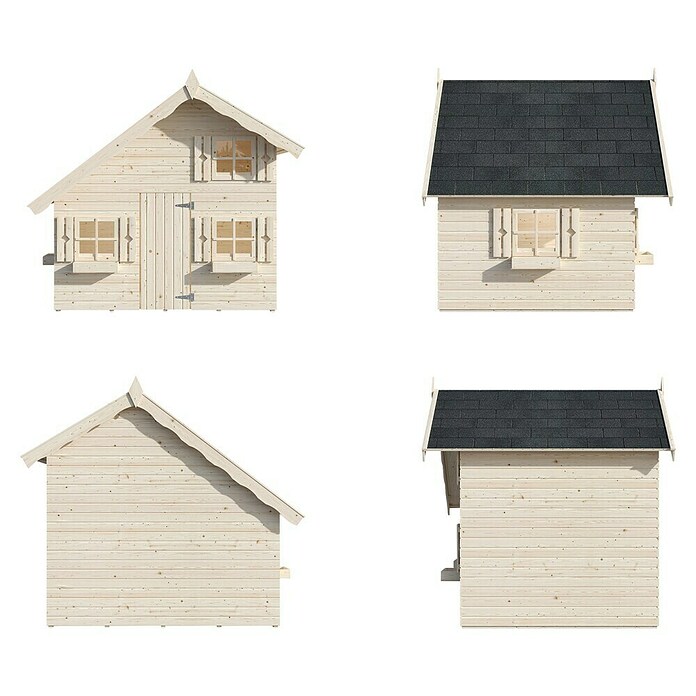 Palmako Caseta infantil (180 x 220 x 228 cm, Natural)