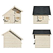 Palmako Caseta infantil (180 x 220 x 228 cm, Natural)