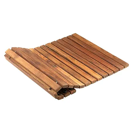 Alfombrilla de baño Teca
