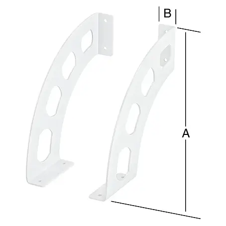 Vormann  Wandregalhalter C-Line