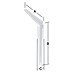 Stabilit Wandregalhalter 