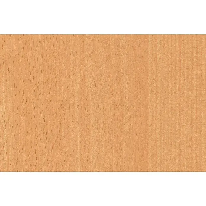 D-c-fix Holzoptikfolie Rotbuche - 210 x 90 cm, Rotbraun, Selbstklebend - Nahaufnahme eines eleganten Buchenholzfurniers, perfekt für hochwertige Möbel und Innenausbau.