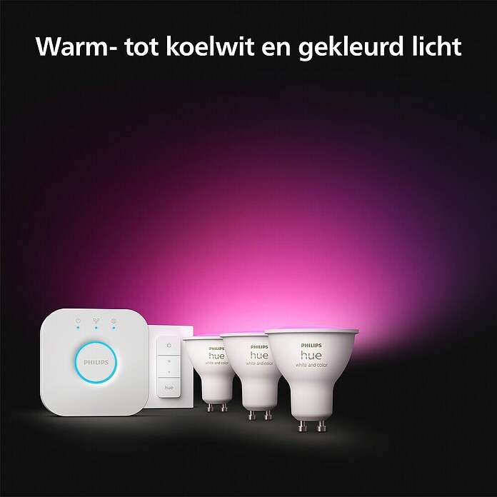 Philips Hue Ledlichtbron Starter Kit (4,2 W, 400 lm, Dimbaar) | BAUHAUS