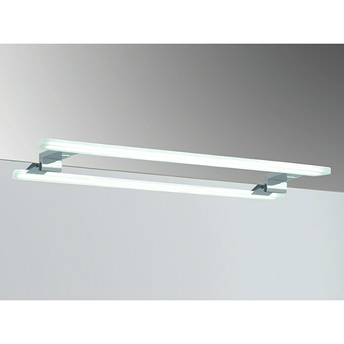Aplique LED para espejo  Round 60 cm (14 W, Cromo, L x An x Al: 12,7 x 60 x 3,4 cm)