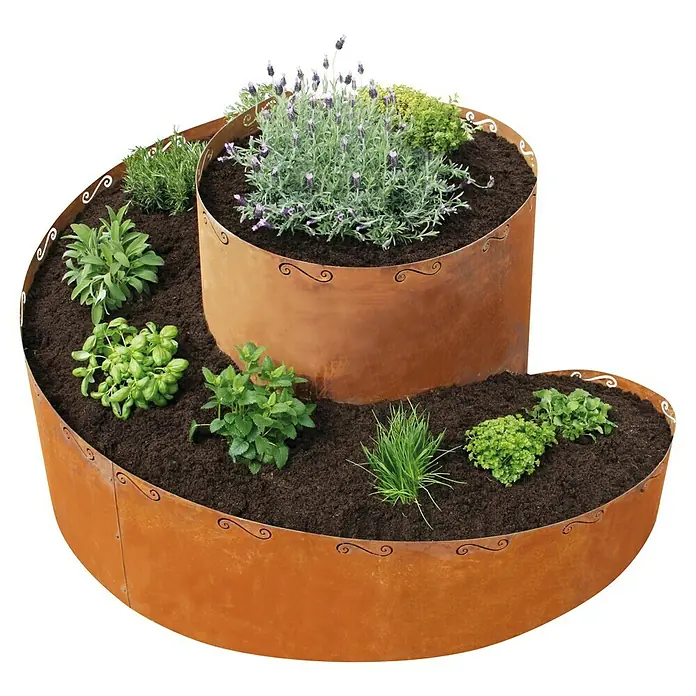 Bellissa Kräuterspirale Corten