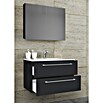 VCM Badinos Badmöbel-Set SPS (80 cm, Schwarz, 3 -tlg.) | BAUHAUS