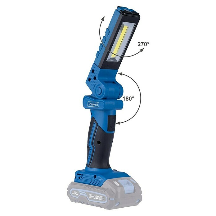 Scheppach IXES 20V Radna LED svjetiljka C-WL20-X  (20 V, Bez akumulatora, 300 lm, Ergonomska ručka) | BAUHAUS