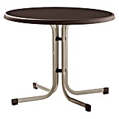 Sieger Balkontisch rund (86 cm, Mocca)
