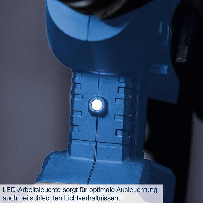 Scheppach IXES 20V Akku-Bohrhammer BC-RHD230-X (20 V, 2,2 J, Bohrfutter/Werkzeugaufnahme Elektromaschine: SDS-Plus-Aufnahme, Max. Schlagzahl: 5.500 /min) | BAUHAUS