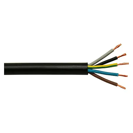 Gummileitung Meterware H07RN-F 5G2,5 mm²