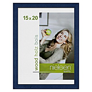 Nielsen Holzrahmen Zoom (15 x 20 cm, Dunkelblau)