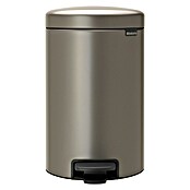 Brabantia Treteimer newIcon (12 l, Platinum, Rund, Stahl)