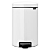 Brabantia Treteimer newIcon (12 l, Weiß, Rund, Stahl)