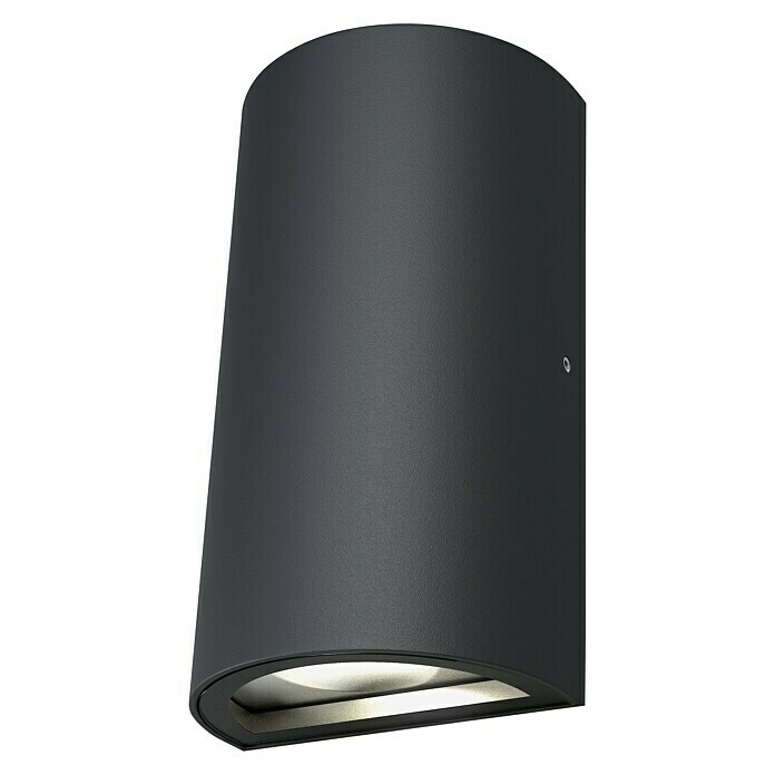 Ledvance LED-Außenwandleuchte Updown (12 W, 5,5 cm x 9 mm x 16 cm,  Anthrazit, IP44) | BAUHAUS