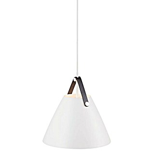 Nordlux Strap Lámpara colgante redonda (60 W, Ø x Al: 27 x 27 cm, Blanco/Negro, E27)