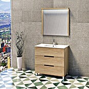 Mueble de lavabo Lanza (45 x 80 x 75 cm, Natural)