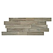 Indo Houten paneel Indo 3D Wall Gun smoked (Teak, 500 x 200 x 10 mm, 10 panelen)