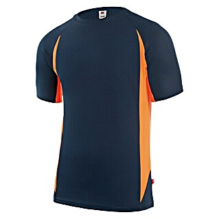 Velilla Camiseta técnica (XXXL, Azul/Naranja)