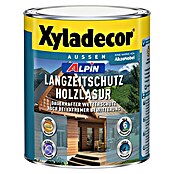 Xyladecor Langzeitschutz-Holzlasur Alpin (Farblos, 1 l, Seidenglänzend, Lösemittelbasiert)