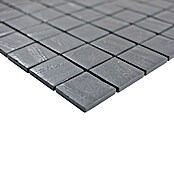 Mosaikfliese Quadrat Eco Uni TINA 03 (31,5 x 31,5 cm, Schwarz/Anthrazit, Matt)