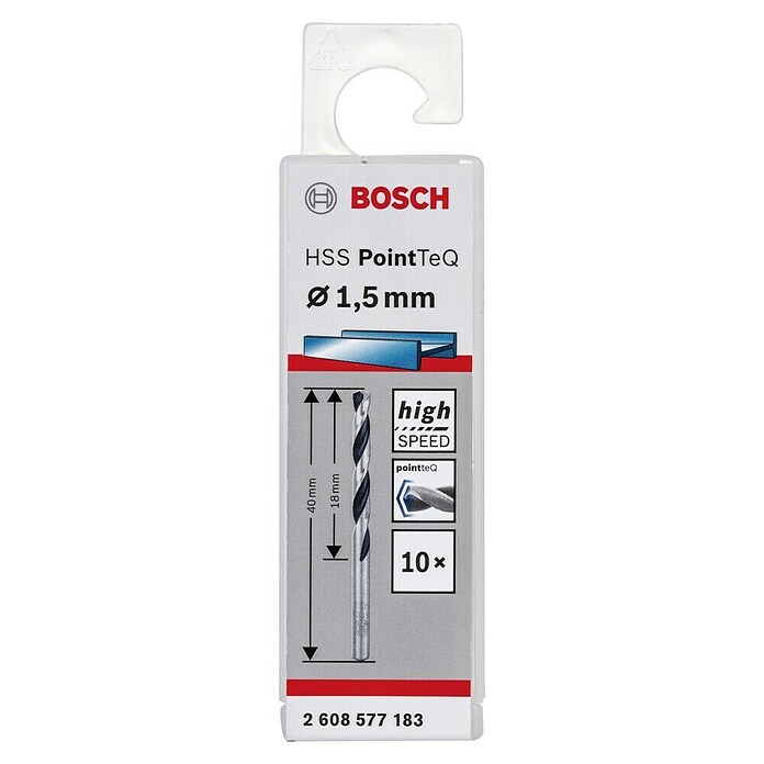 Bosch Metaalboren (Diameter: 1,5 mm, Lengte: 40 mm)