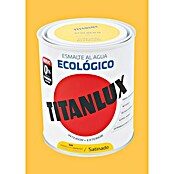 Titanlux Esmalte de color Eco Amarillo luminoso (750 ml, Satinado)