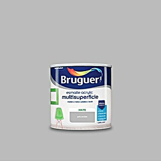 Bruguer Esmalte de color Acrylic Multisuperficie (Gris Ceniza, 250 ml, Mate)