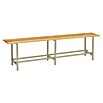 Simonrack Simonlocker Banco de vestuario Wood Montado (L x An x Al: 32 x 150 x 47,5 cm, Taller)