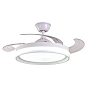 Led Hispania Ventilador de techo Siros (Blanco, 106 cm, 36 W) | BAUHAUS