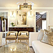 Led Hispania Ventilador de techo Luxury Sagitario (Dorado, 106 cm, 55 W) | BAUHAUS